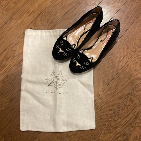Charlotte Olympia Kitty Flats